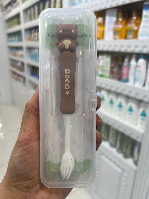 مسواك عروسكي كودك بالاي دوسال