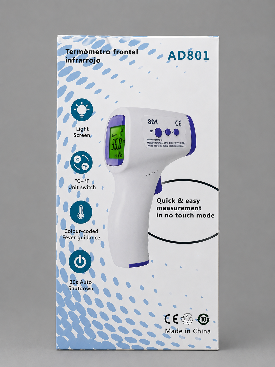 تب سنج دیجیتال مدل AD801